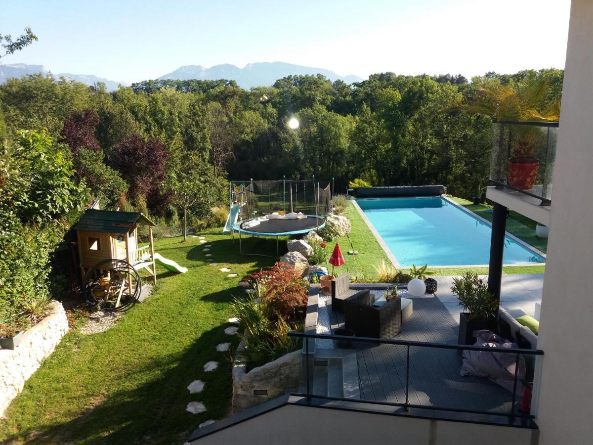 Chambres, Cuisine, Piscine, Spa, Billards, Airhockey, Nature Fillinges 外观 照片