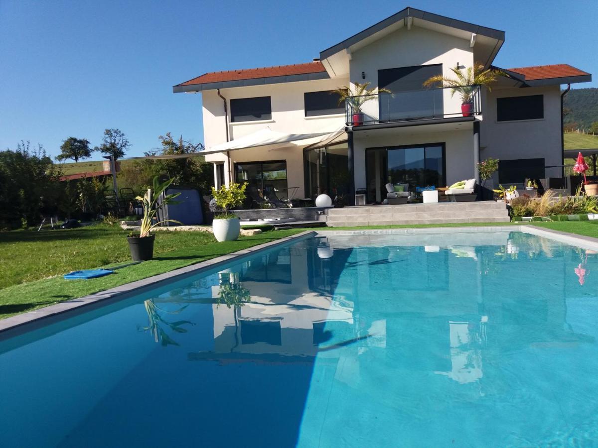 Chambres, Cuisine, Piscine, Spa, Billards, Airhockey, Nature Fillinges 外观 照片
